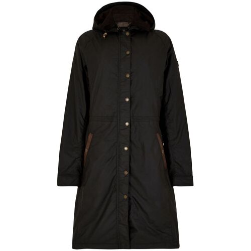 Dubarry Damen Mantel Redington Wax Cotton Black 36