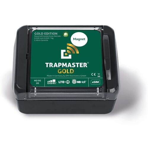 Trapmaster Gold Fallenmelder 4G/5G Version Neo (Magnetabriss v. Gehäuse & Neigungssensor)
