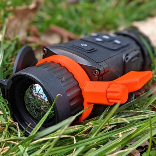 Jagawams Schnellfokussierhebel Standard für Hikmicro Thunder TQ50 Signalorange