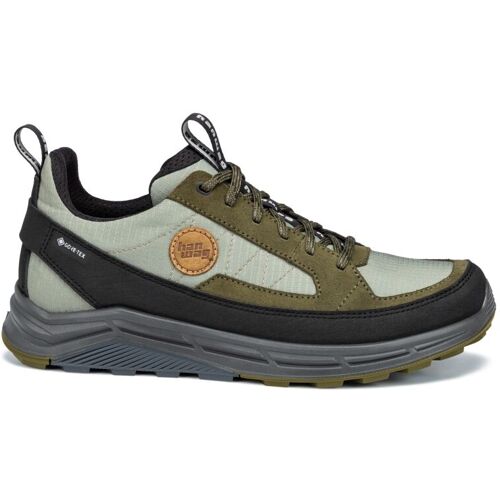 Han Wag Herren Schuhe Rotpunkt Light Low GTX Deep Olive/Light Olive 9 UK - 43 EU