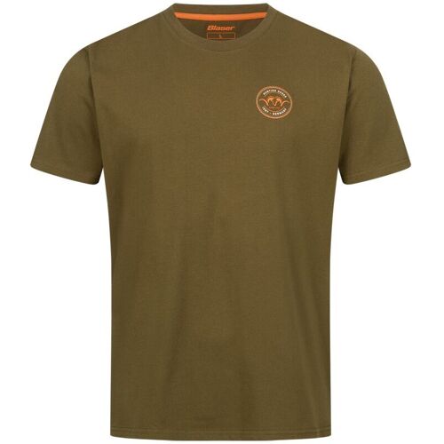 Blaser Herren T-Shirt Argali Circle 25 Dunkeloliv L