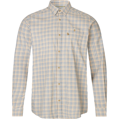 Seeland Herren Hemd Shooting Classic yellow check XXL