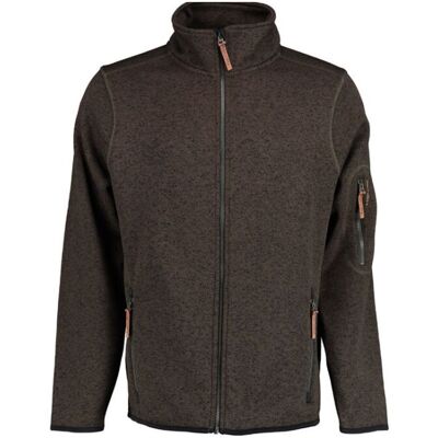Tom Collins Herren Strick Fleece Jacke Fares Schilf M Tom Collins Herren Strick Fleece Jacke Fares Schilf M