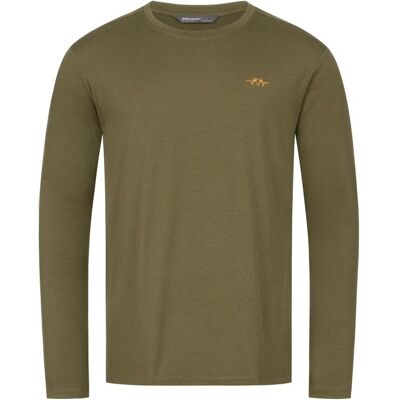 Blaser Herren Langarmshirt Merino Base 160 Dunkeloliv L Blaser Herren Langarmshirt Merino Base 160 Dunkeloliv L