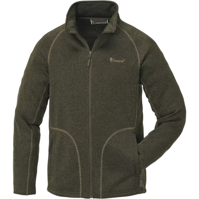 Pinewood Gabriel Herren Fleece Strickjacke Oliv Melange L Pinewood Gabriel Herren Fleece Strickjacke Oliv Melange L
