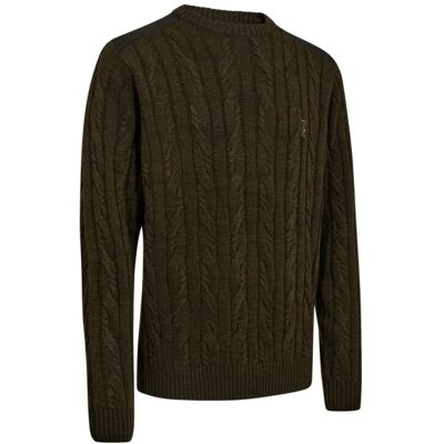 Deerhunter Herren Pullover Randall O-neck Art Green XL Deerhunter Herren Pullover Randall O-neck Art Green XL