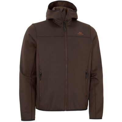 Swedteam Herren Fleecejacke Force Brown S Swedteam Herren Fleecejacke Force Brown S