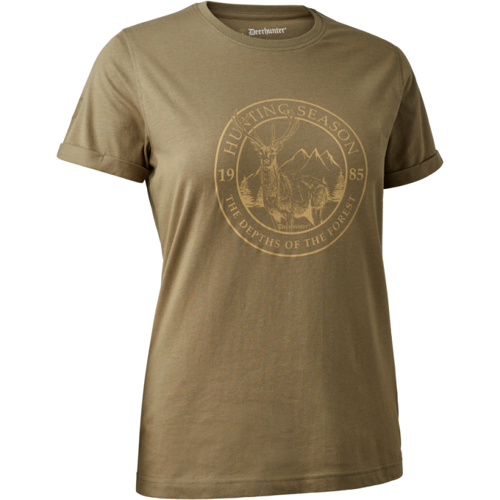 Deerhunter Damen T-Shirt Ella Driftwood 42