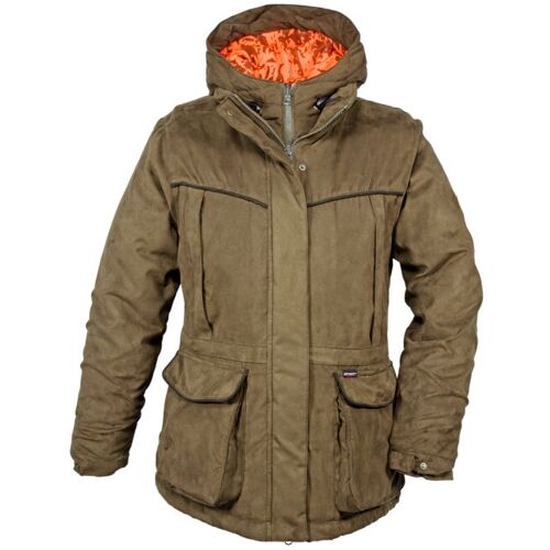 Hubertus Damen Wendejacke Janus Oliv/Orange 48