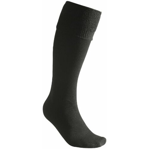 Woolpower Socken 400 Kniehoch schwarz 40-44