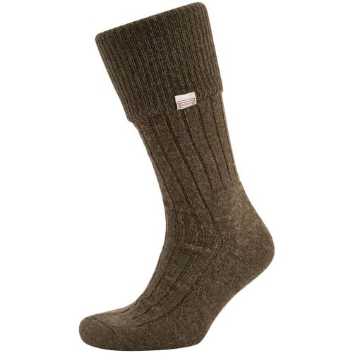 Dubarry Unisex Alpaka Socken Knielang Olive S (EU 35-39)