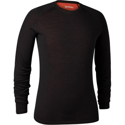 Deerhunter Herren Merino-Unterhemd Quinn Black Oak S Deerhunter Herren Merino-Unterhemd Quinn Black Oak S