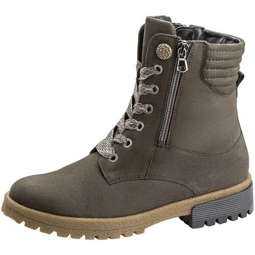 Waldläufer Damen-Stiefel H-Bonny Schiefer UK 8