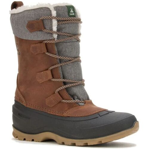 Kamik Damen Winterstiefel Snowgem Cognac 37