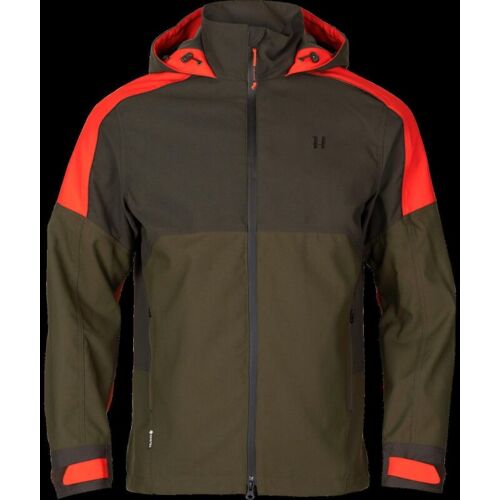Härkila Herren Jacke Pro Hunter Dog Keeper GTX Willow green/Orange 56