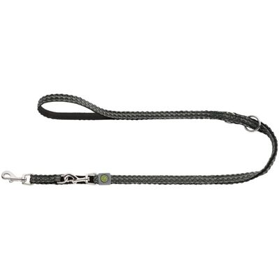 Hunter Hunde Verstellbare Führleine Hilo Anthrazit B 2,0 cm x L 200 cm Hunter Hunde Verstellbare Führleine Hilo Anthrazit B 2,0 cm x L 200 cm