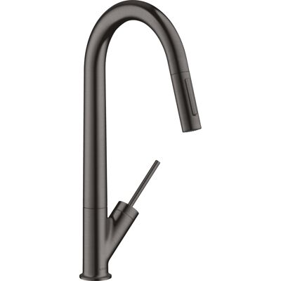 Hansgrohe - Axor Starck 270 - Brushed Black Chrome - Ausziehbrause - Küchenarmatur Hansgrohe - Axor Starck 270 - Brushed Black Chrome - Ausziehbrause - Küchenarmatur