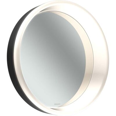 Schneider LUNE D2W Runder LED-Spiegel - 733mm - Schwarz matt Schneider LUNE D2W Runder LED-Spiegel - 733mm - Schwarz matt