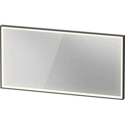 Duravit L-Cube Spiegel Graphit Aluminium Matt Sensor Dimm - Badspiegel Duravit L-Cube Spiegel Graphit Aluminium Matt Sensor Dimm - Badspiegel