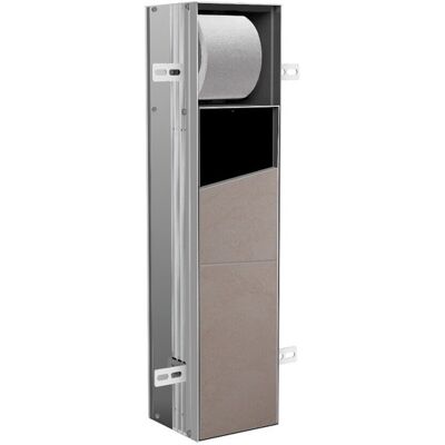 emco asis module plus WC-Modul-Unterputzmodell, Papierfach und WC-Bürste, Türanschlag links, 658mm, 975611016 emco asis module plus WC-Modul-Unterputzmodell, Papierfach und WC-Bürste, Türanschlag links, 658mm, 975611016