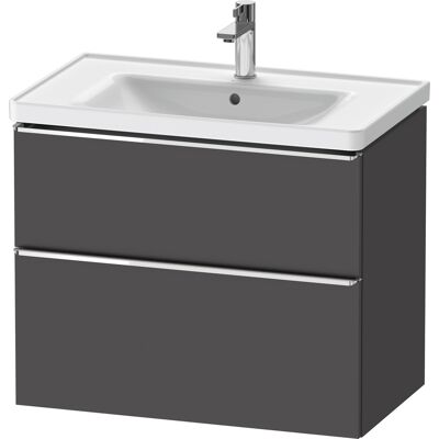 Duravit D-Neo Möbel-Set, Möbelwaschtisch mit Waschtischunterbau, wandhängend, 800x480x790mm, Griff chrom, DE0121010490000 Duravit D-Neo Möbel-Set, Möbelwaschtisch mit Waschtischunterbau, wandhängend, 800x480x790mm, Griff chrom, DE0121010490000