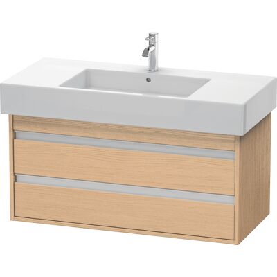 Duravit Ketho Waschtischunterbau - Eiche Natur - Soft-Close - Wandhängend Duravit Ketho Waschtischunterbau - Eiche Natur - Soft-Close - Wandhängend