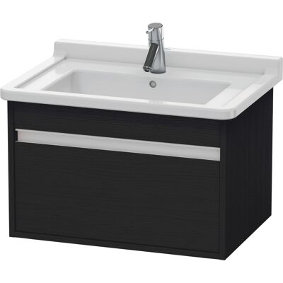 Duravit Ketho Badezimmer Unterschrank - 1 Soft-close Schublade - Eiche Schwarz Duravit Ketho Badezimmer Unterschrank - 1 Soft-close Schublade - Eiche Schwarz