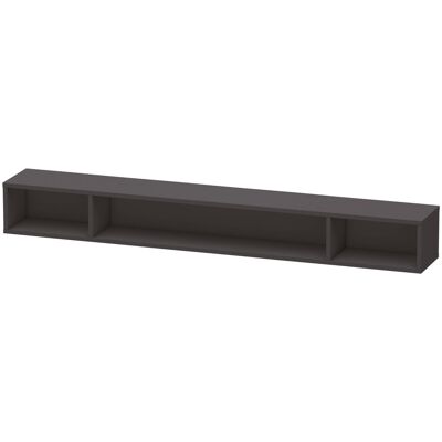 Duravit L-Cube Regalelement - Graphit Supermatt - 3 Fächer Duravit L-Cube Regalelement - Graphit Supermatt - 3 Fächer