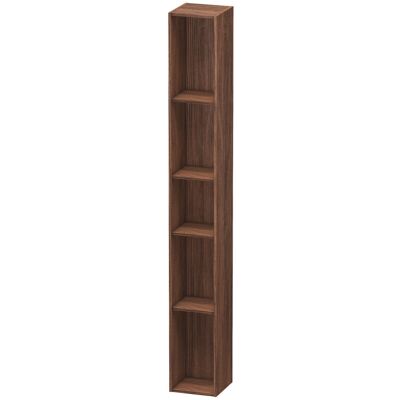 Duravit Nussbaum dunkel Regal - L-Cube - Vertikaler Stauraum Duravit Nussbaum dunkel Regal - L-Cube - Vertikaler Stauraum