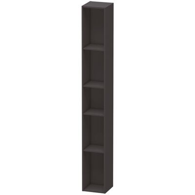 Duravit L-Cube Regalelement Graphit Supermatt - 5 Fächer - Wandmontage Duravit L-Cube Regalelement Graphit Supermatt - 5 Fächer - Wandmontage