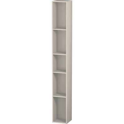 Duravit L-Cube Wandregal - Taupe - 5 Fächer Duravit L-Cube Wandregal - Taupe - 5 Fächer