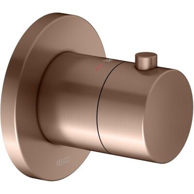 KEUCO IXMO Thermostat-Set - Runde, Rotgold gebürstet - Thermostatmischer KEUCO IXMO Thermostat-Set - Runde, Rotgold gebürstet - Thermostatmischer