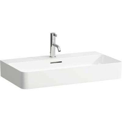 LAUFEN VAL Aufsatzwaschtisch, 1 Hahnloch, mit Überlauf, US geschl. 750x420mm, H8162850001041 LAUFEN VAL Aufsatzwaschtisch, 1 Hahnloch, mit Überlauf, US geschl. 750x420mm, H8162850001041