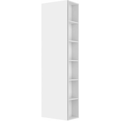 Keuco X-Line Hochschrank Anthrazit - 1 Tür, Seitliches Regal Keuco X-Line Hochschrank Anthrazit - 1 Tür, Seitliches Regal