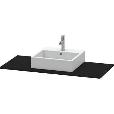 Duravit XSquare Konsole Eiche Schwarz Matt 1200x550x16 mm - XS060F01616 Duravit XSquare Konsole Eiche Schwarz Matt 1200x550x16 mm - XS060F01616