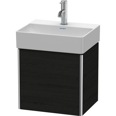 Duravit XSquare Wandhängender Waschtischunterschrank - 1 Tür, rechts, Eiche Schwarz Matt Duravit XSquare Wandhängender Waschtischunterschrank - 1 Tür, rechts, Eiche Schwarz Matt