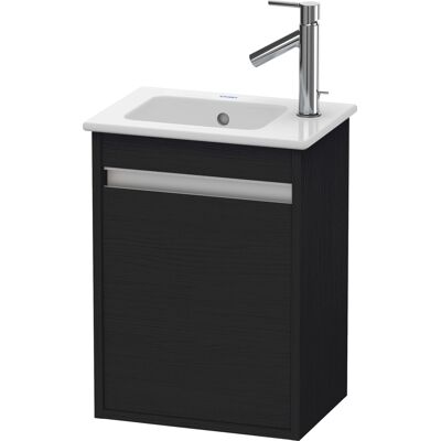Duravit Ketho Wandhängender Waschtischunterschrank - Eiche Schwarz - KT6417L1616 Duravit Ketho Wandhängender Waschtischunterschrank - Eiche Schwarz - KT6417L1616