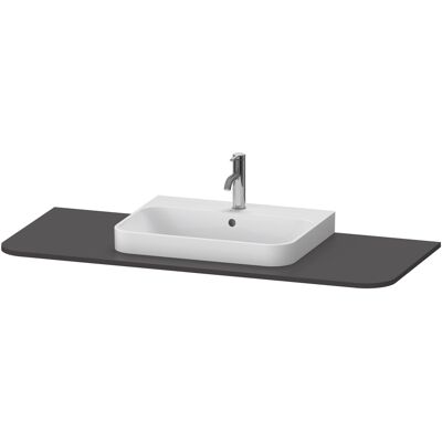 Duravit Happy D.2 Plus Konsole - 1300x550 mm - Graphit Supermatt Duravit Happy D.2 Plus Konsole - 1300x550 mm - Graphit Supermatt