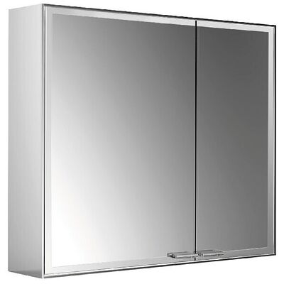 Emco Prestige 2 LED-Spiegelschrank - Aufputz, Links Breite Tür Emco Prestige 2 LED-Spiegelschrank - Aufputz, Links Breite Tür