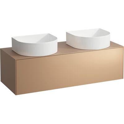 LAUFEN Sonar Kupfer Schubladenelement - Links/Rechts Ausschnitt - 1180x450 mm LAUFEN Sonar Kupfer Schubladenelement - Links/Rechts Ausschnitt - 1180x450 mm