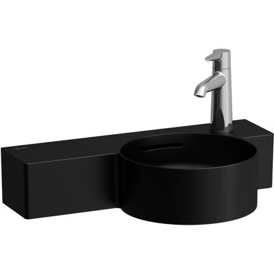 Laufen VAL Handwaschbecken - Wandhängend, Asymmetrisch, Ablage links - Waschbecken Laufen VAL Handwaschbecken - Wandhängend, Asymmetrisch, Ablage links - Waschbecken