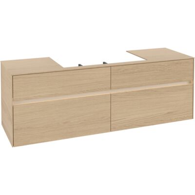 Villeroy & Boch Collaro Waschtischunterschrank - Weiß, Modell C028B0 Villeroy & Boch Collaro Waschtischunterschrank - Weiß, Modell C028B0