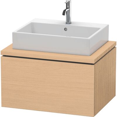 Duravit L-Cube Wandhängender Waschtisch Unterschrank - Eiche Natur Duravit L-Cube Wandhängender Waschtisch Unterschrank - Eiche Natur