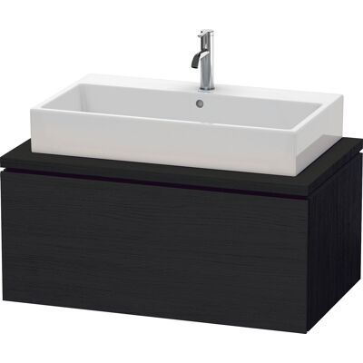 Duravit L-Cube Wandhängender Eiche Schwarz Matt 920x547x400 mm - Waschtischunterschrank Duravit L-Cube Wandhängender Eiche Schwarz Matt 920x547x400 mm - Waschtischunterschrank
