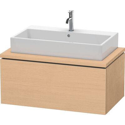 Duravit L-Cube Wandhängender Waschtisch-Unterschrank - 92x54,7cm, Eiche natur Duravit L-Cube Wandhängender Waschtisch-Unterschrank - 92x54,7cm, Eiche natur