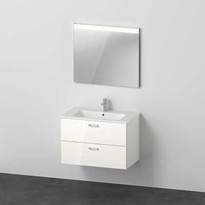 Duravit Xbase Wandhängendes Möbel-Set - LED-Spiegel, Waschtisch & Unterschrank Duravit Xbase Wandhängendes Möbel-Set - LED-Spiegel, Waschtisch & Unterschrank
