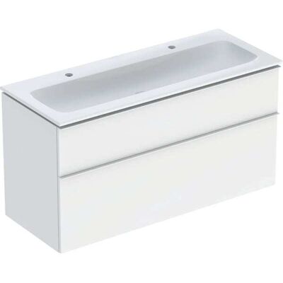 Geberit iCon Set Wandhängendes Waschbecken mit 2 Schubladen - 120x63x48 cm Geberit iCon Set Wandhängendes Waschbecken mit 2 Schubladen - 120x63x48 cm