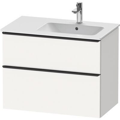 Duravit D-Neo Wandwaschtischunterschrank - Weiß Matt - Badezimmermöbel Duravit D-Neo Wandwaschtischunterschrank - Weiß Matt - Badezimmermöbel