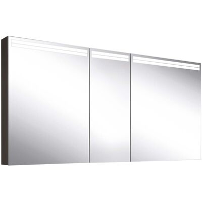 W. Schneider GmbH Schneider ARANGALINE LED Lichtspiegelschrank - schwarz - 150x70cm W. Schneider GmbH Schneider ARANGALINE LED Lichtspiegelschrank - schwarz - 150x70cm
