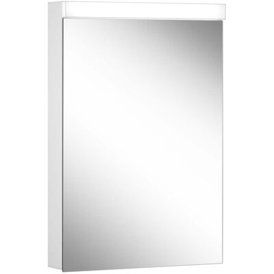 W. Schneider GmbH Schneider LOWLINE Basic LED Lichtspiegelschrank - 1 Tür, Wechselbarer Anschlag, 50x74.8x13.5cm W. Schneider GmbH Schneider LOWLINE Basic LED Lichtspiegelschrank - 1 Tür, Wechselbarer Anschlag, 50x74.8x13.5cm